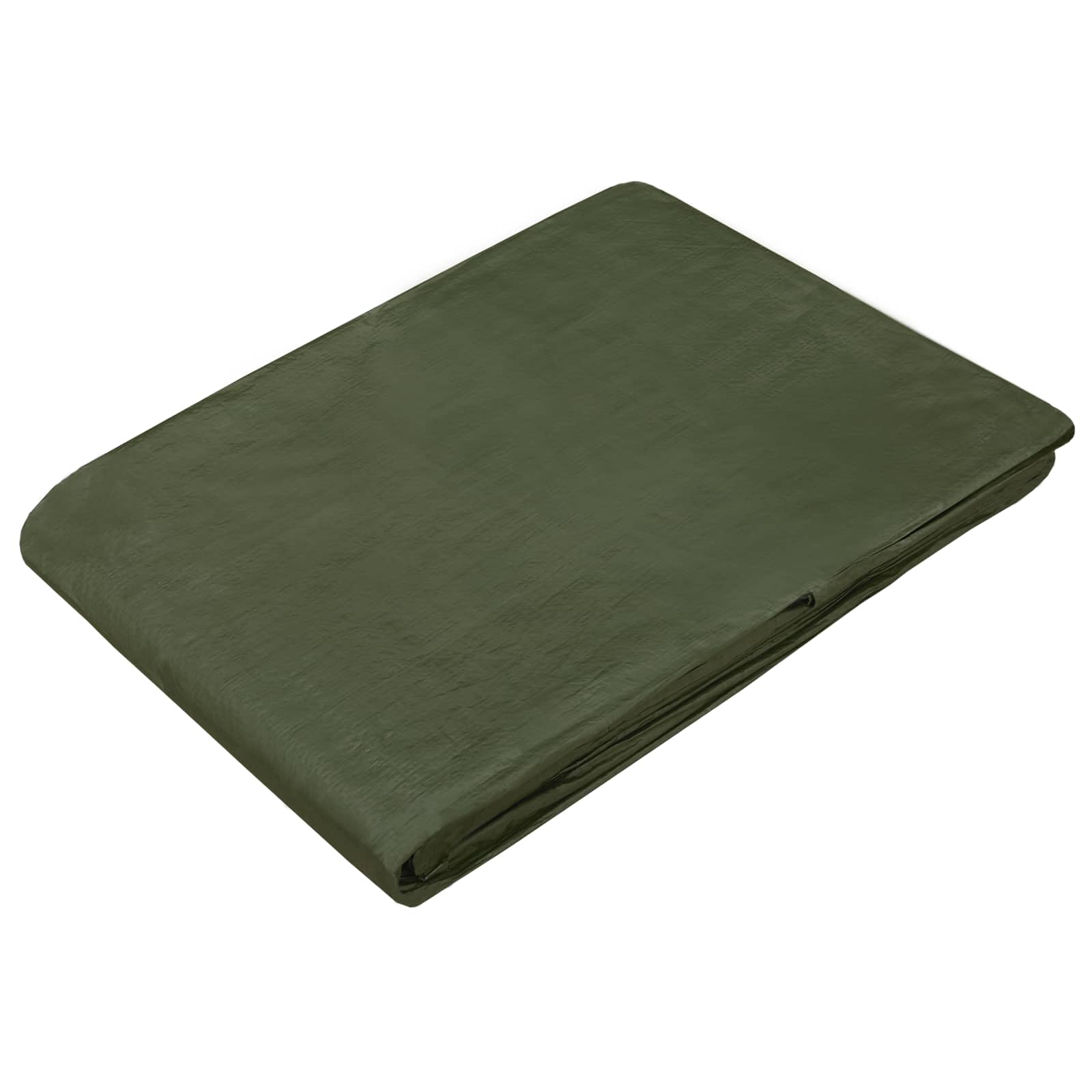 vidaXL Tarpaulin with Eyelets Green 8 x 12 m 90 gsm PE 3