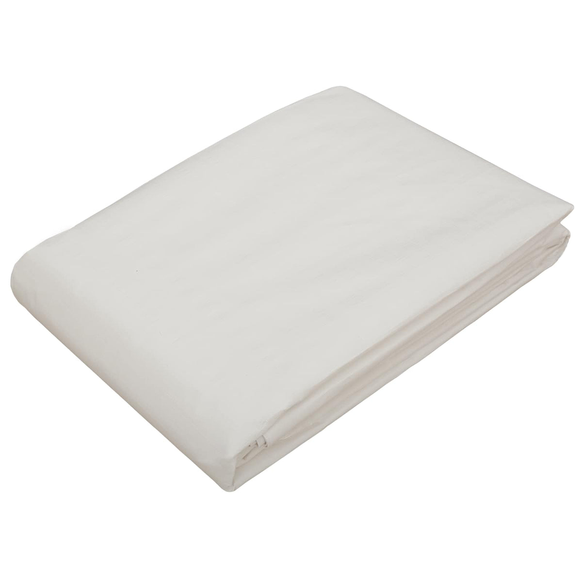 vidaXL Tarpaulin with Eyelets White 6 x 6 m 260 gsm PE 3