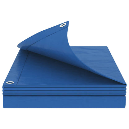 vidaXL Tarpaulin with Eyelets Blue 6 x 10 m 180 gsm PE 2