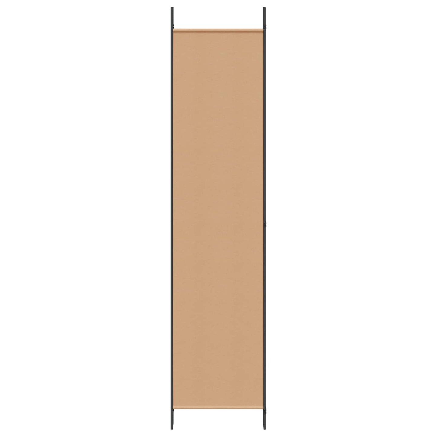 vidaXL 6-Panel Room Divider Beige 300 x 220 cm Fabric 5