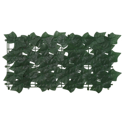 vidaXL Balcony Screen with Leaves Dark Green 500 x 150 cm 3