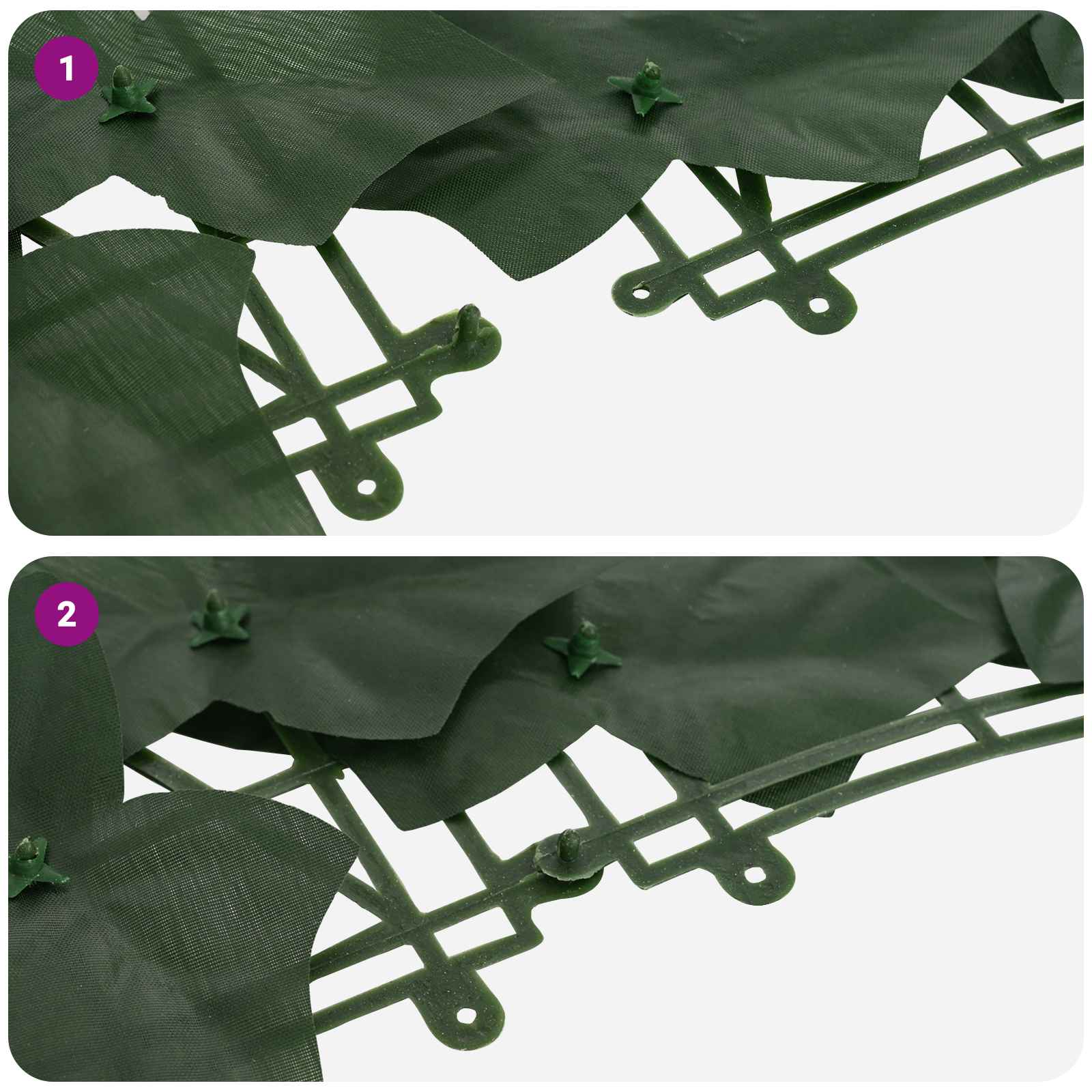 vidaXL Balcony Screen with Leaves Dark Green 600 x 150 cm 6