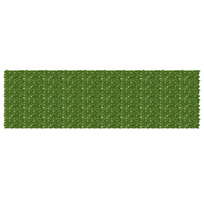 vidaXL Balcony Screen with Leaves Green and Yellow 500 x 150 cm 1