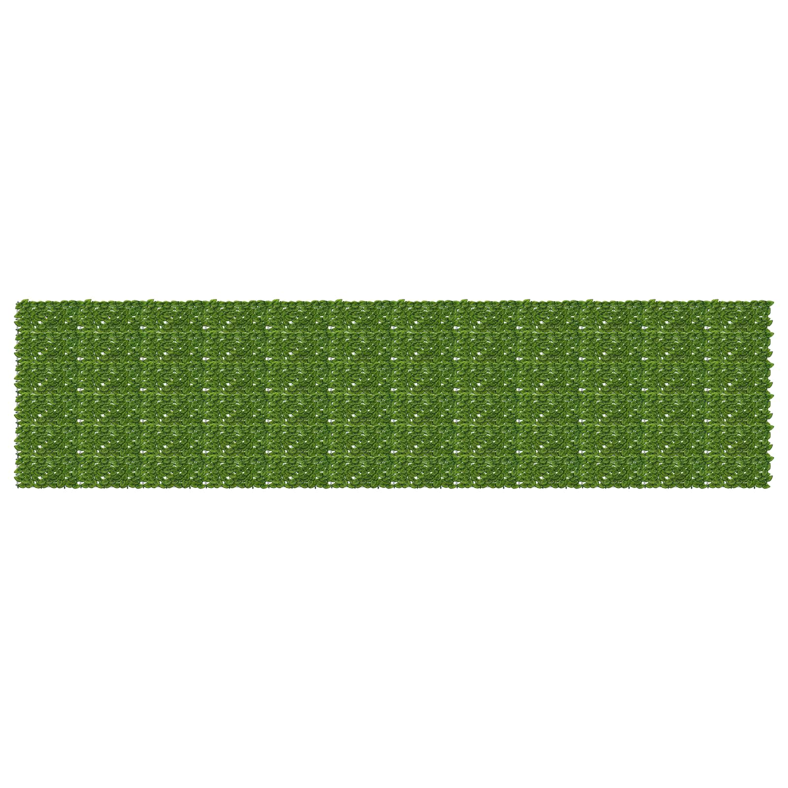 vidaXL Balcony Screen with Leaves Green and Yellow 600 x 150 cm 1