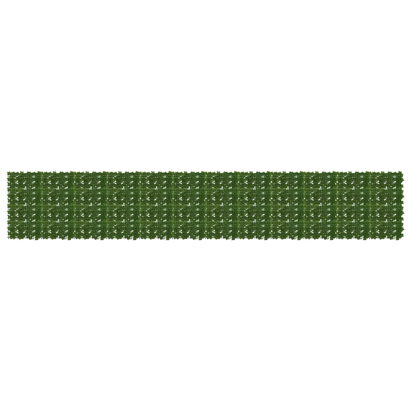 vidaXL Balcony Screen with Leaves Green 600 x 100 cm 1
