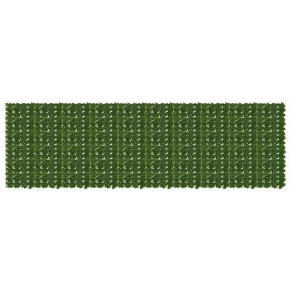 vidaXL Balcony Screen with Leaves Green 500 x 150 cm 1