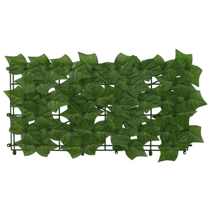 vidaXL Balcony Screen with Leaves Green 600 x 150 cm 3