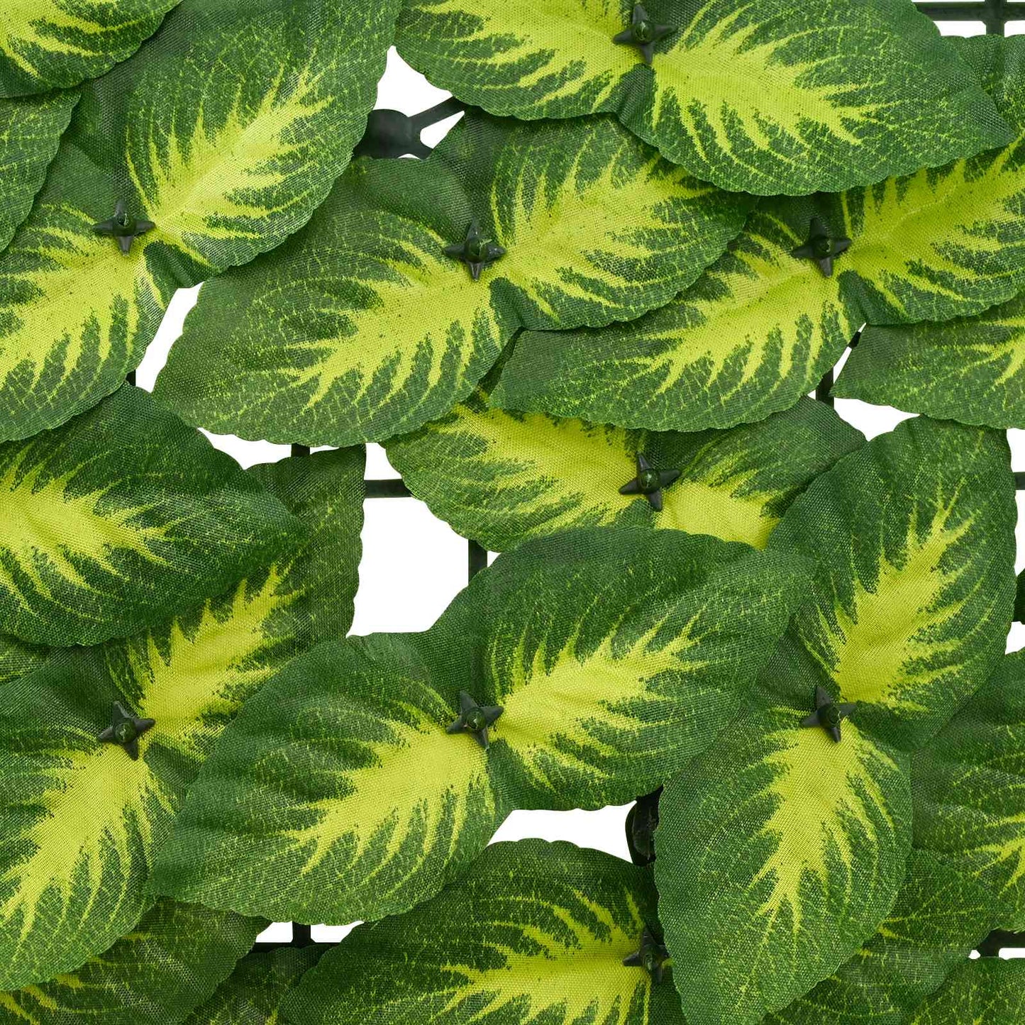 vidaXL Balcony Screen with Leaves Green and Yellow 600 x 150 cm 4