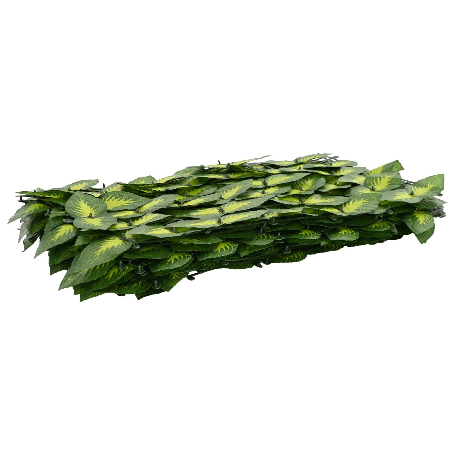 vidaXL Balcony Screen with Leaves Green and Yellow 600 x 150 cm 2