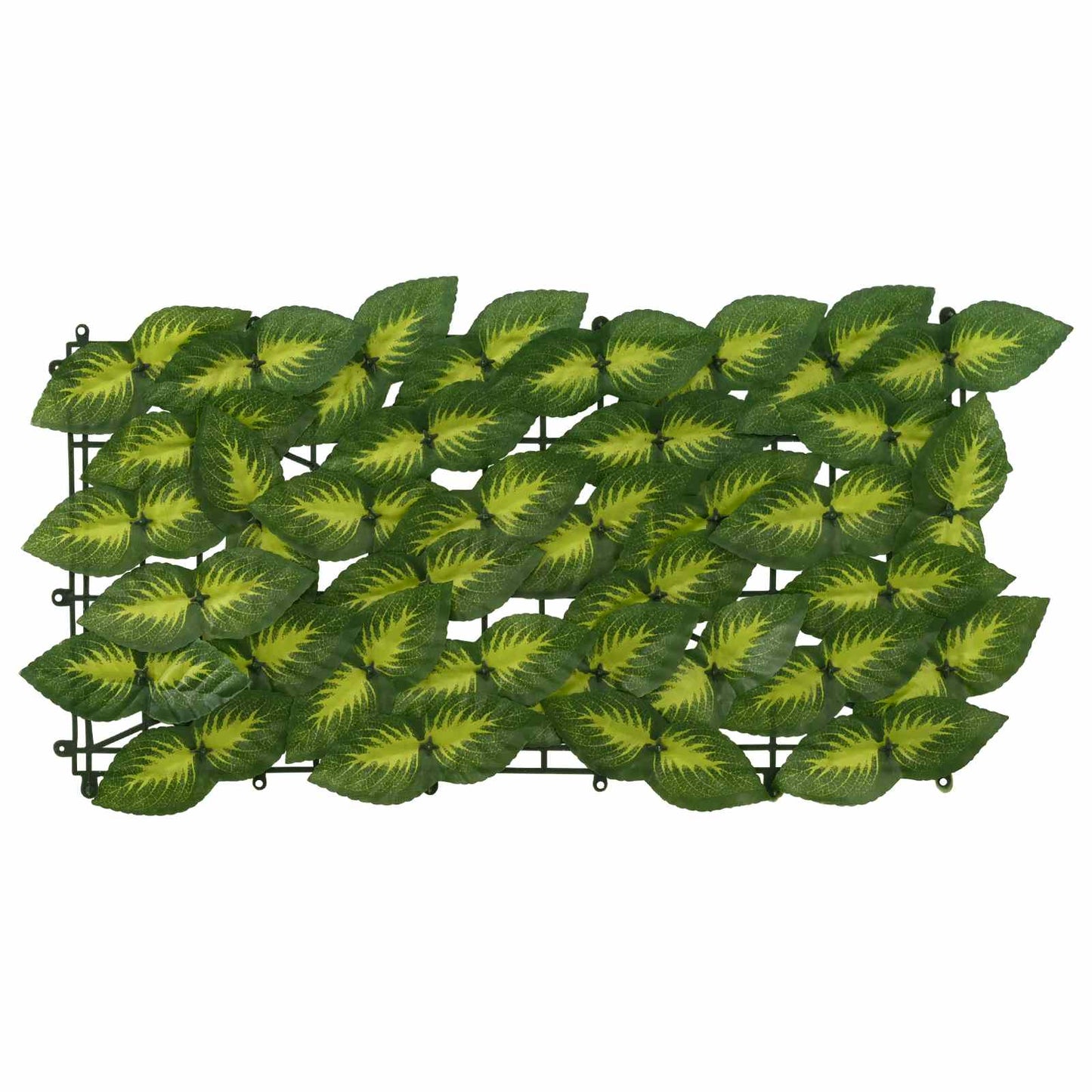 vidaXL Balcony Screen with Leaves Green and Yellow 600 x 150 cm 3