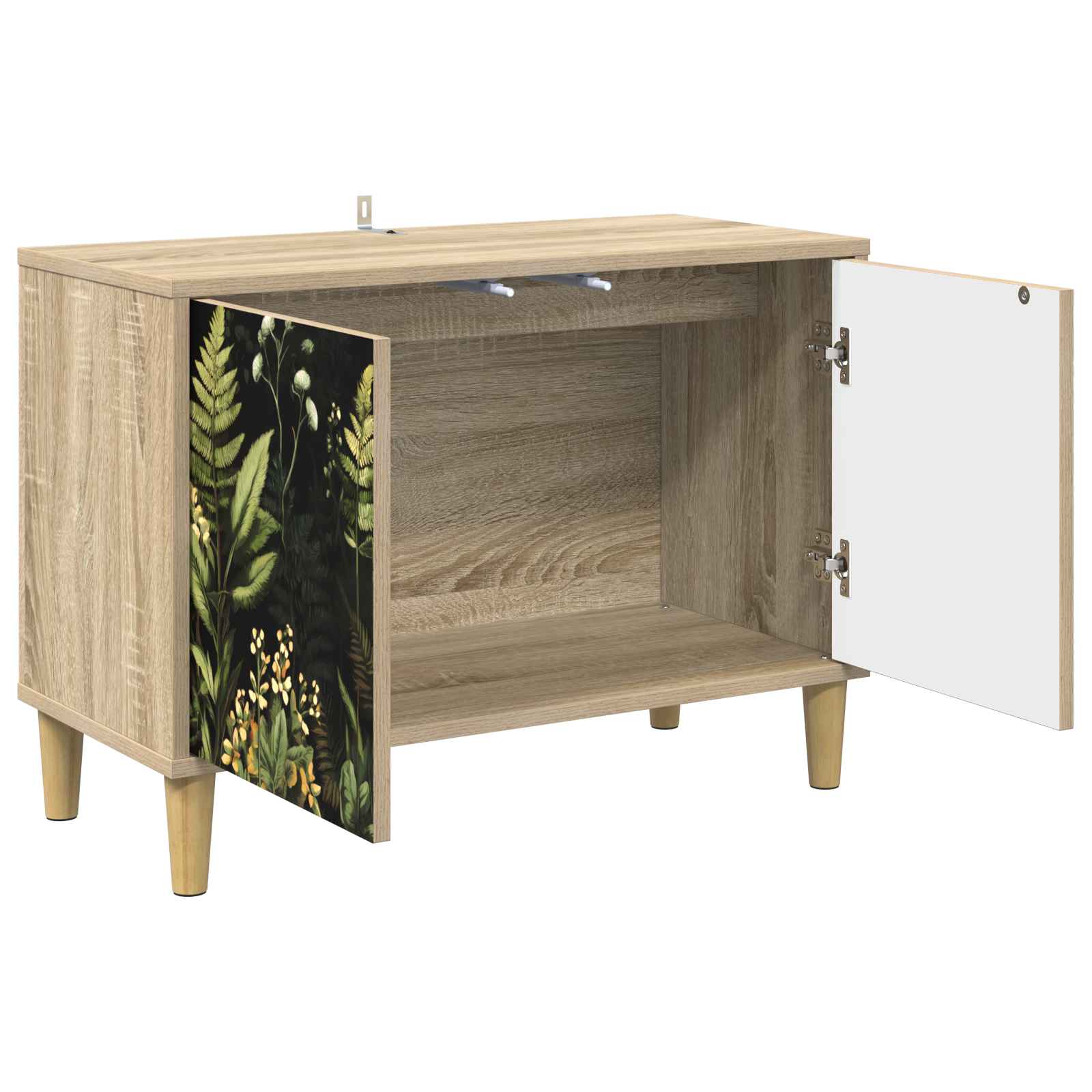 vidaXL TV Cabinet RHENEN 69 x 33 x 50 cm Sonoma Engineered Wood 3