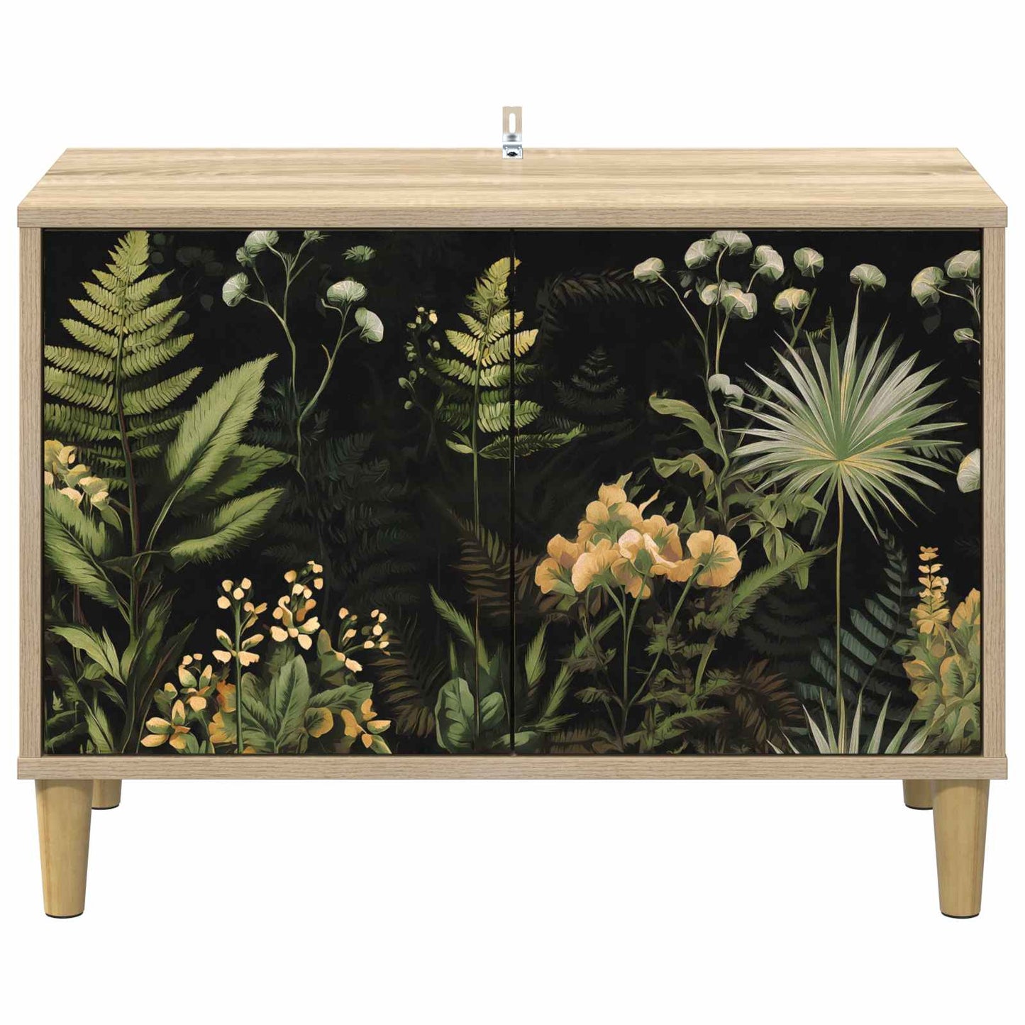 vidaXL TV Cabinet RHENEN 69 x 33 x 50 cm Sonoma Engineered Wood 4