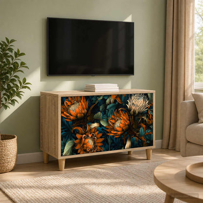 vidaXL TV Cabinet LOCHEM 69 x 33 x 50 cm Sonoma Engineered Wood 1