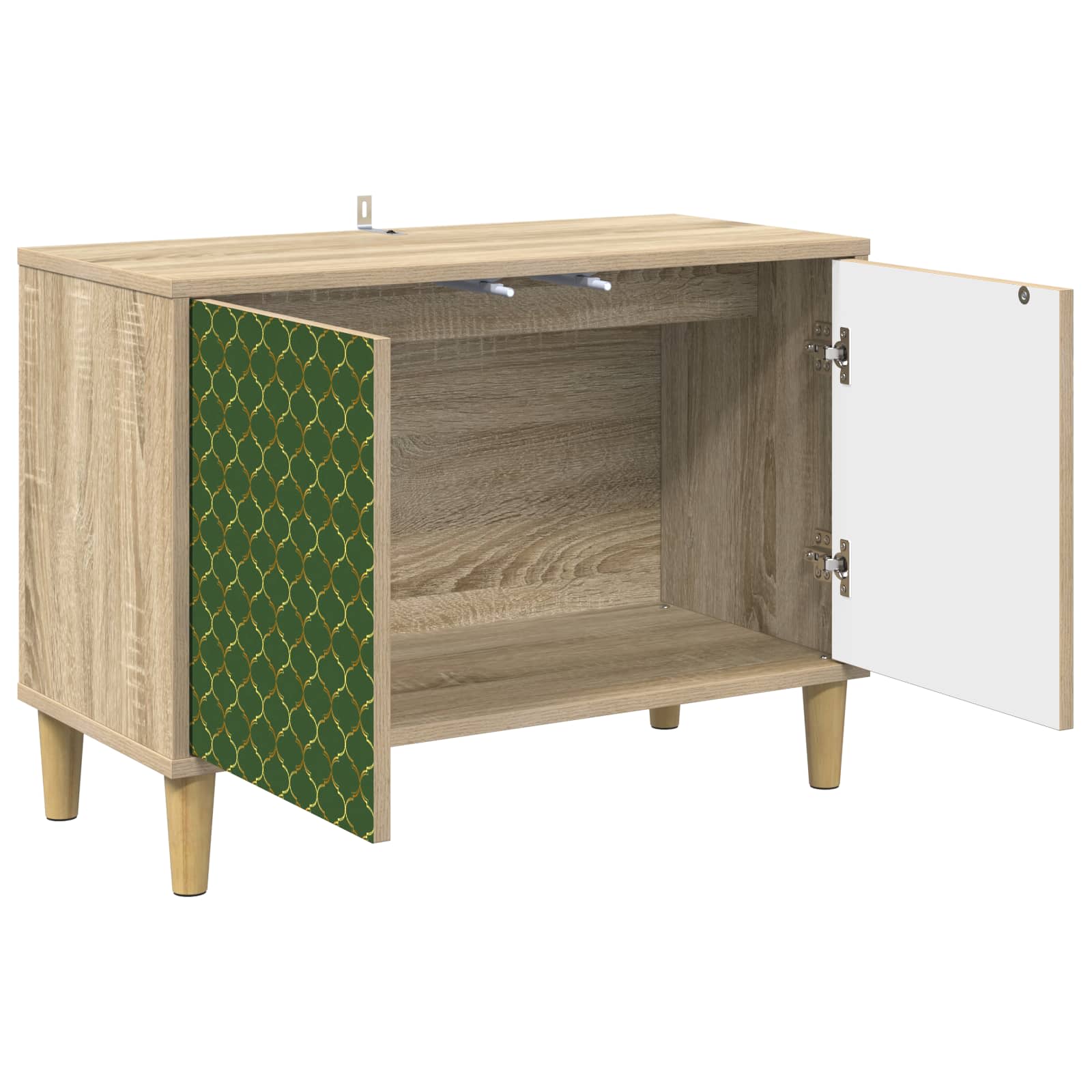 vidaXL TV Cabinet GELEEN 69 x 33 x 50 cm Sonoma Engineered Wood 3