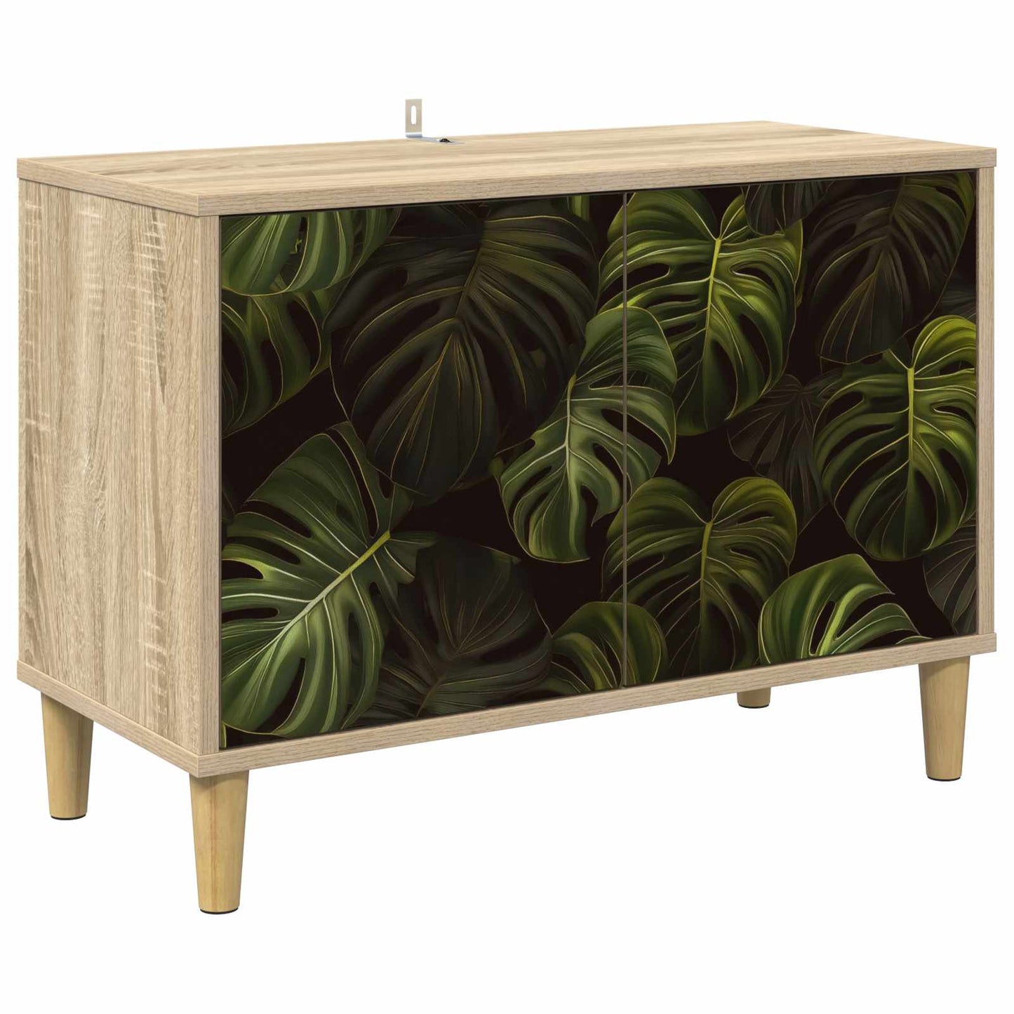 vidaXL TV Cabinet ELBURG 69 x 33 x 50 cm Sonoma Engineered Wood 2