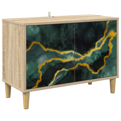 vidaXL TV Cabinet WIJHE 69 x 33 x 50 cm Sonoma Engineered Wood 2