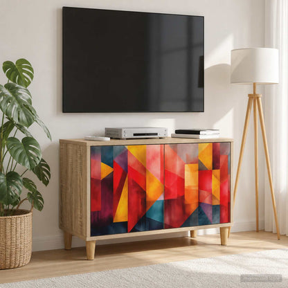 vidaXL TV Cabinet HEESCH 69 x 33 x 50 cm Sonoma Engineered Wood 1