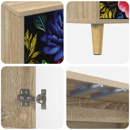 vidaXL TV Cabinet KIEL 69 x 33 x 50 cm Sonoma Engineered Wood 6