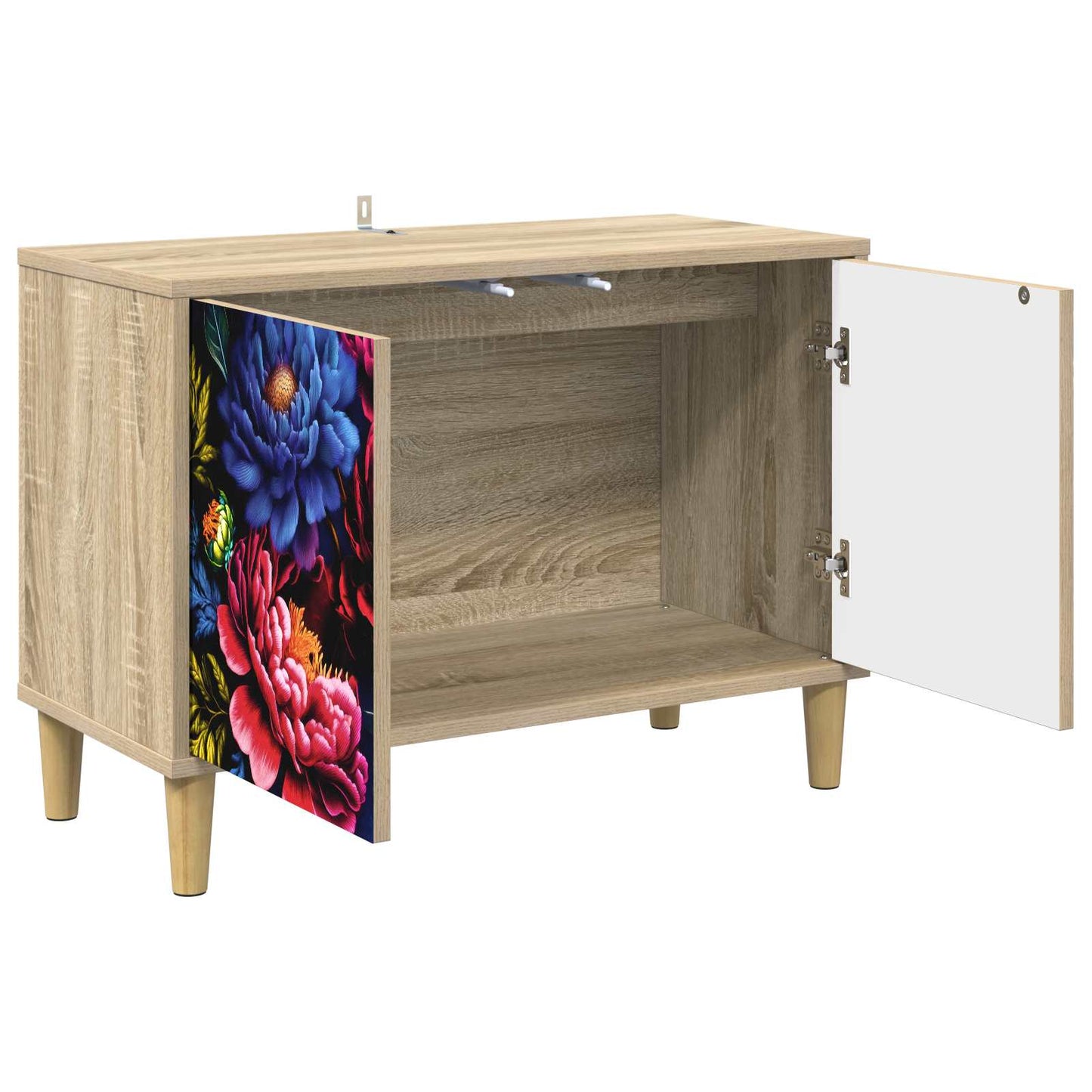 vidaXL TV Cabinet KIEL 69 x 33 x 50 cm Sonoma Engineered Wood 3