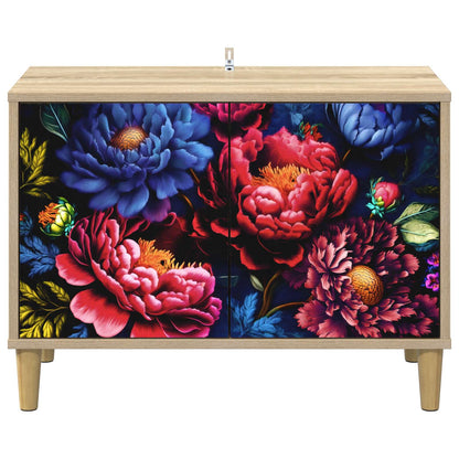 vidaXL TV Cabinet KIEL 69 x 33 x 50 cm Sonoma Engineered Wood 4