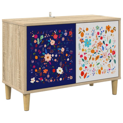 vidaXL TV Cabinet MAINZ 69 x 33 x 50 cm Sonoma Engineered Wood 2