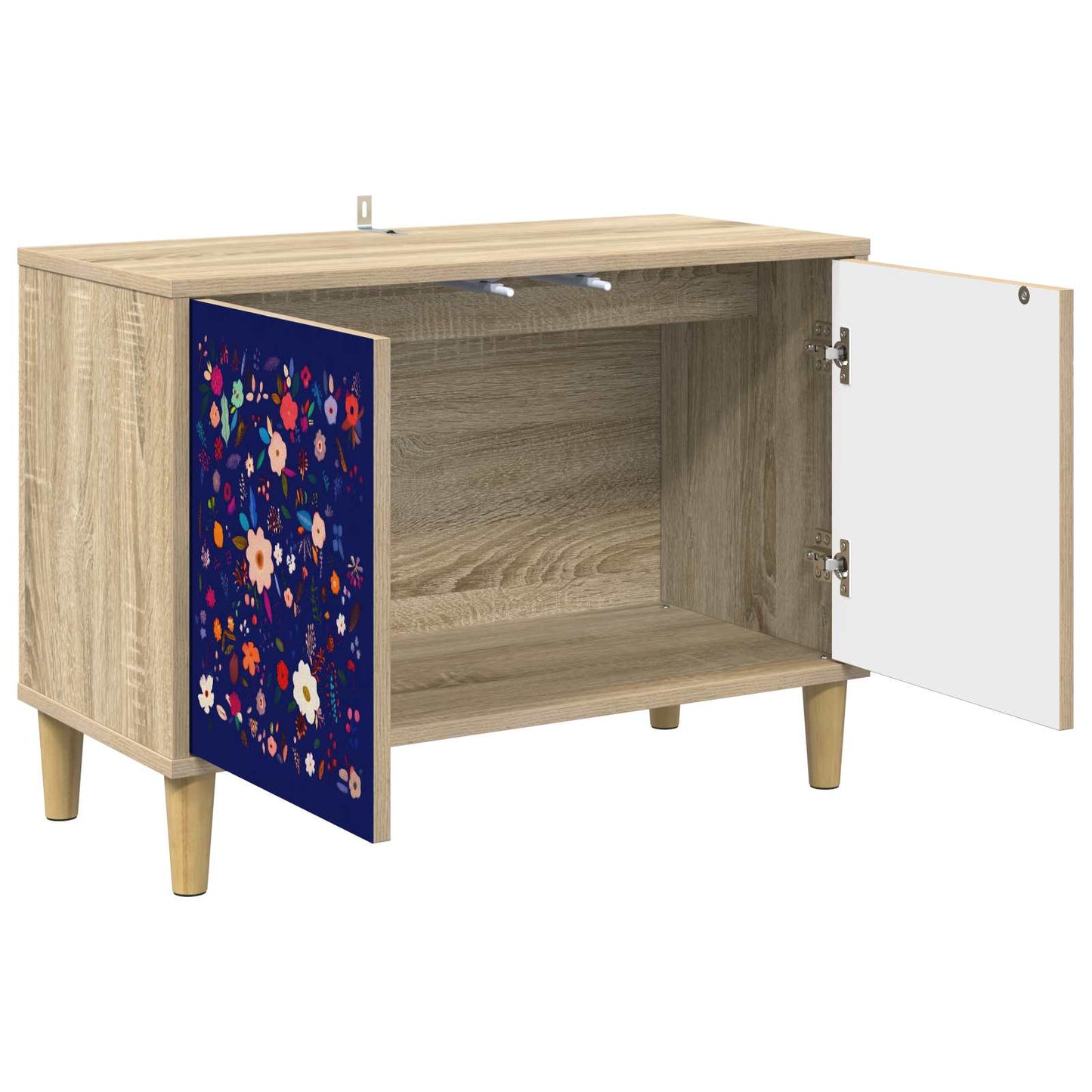 vidaXL TV Cabinet MAINZ 69 x 33 x 50 cm Sonoma Engineered Wood 4