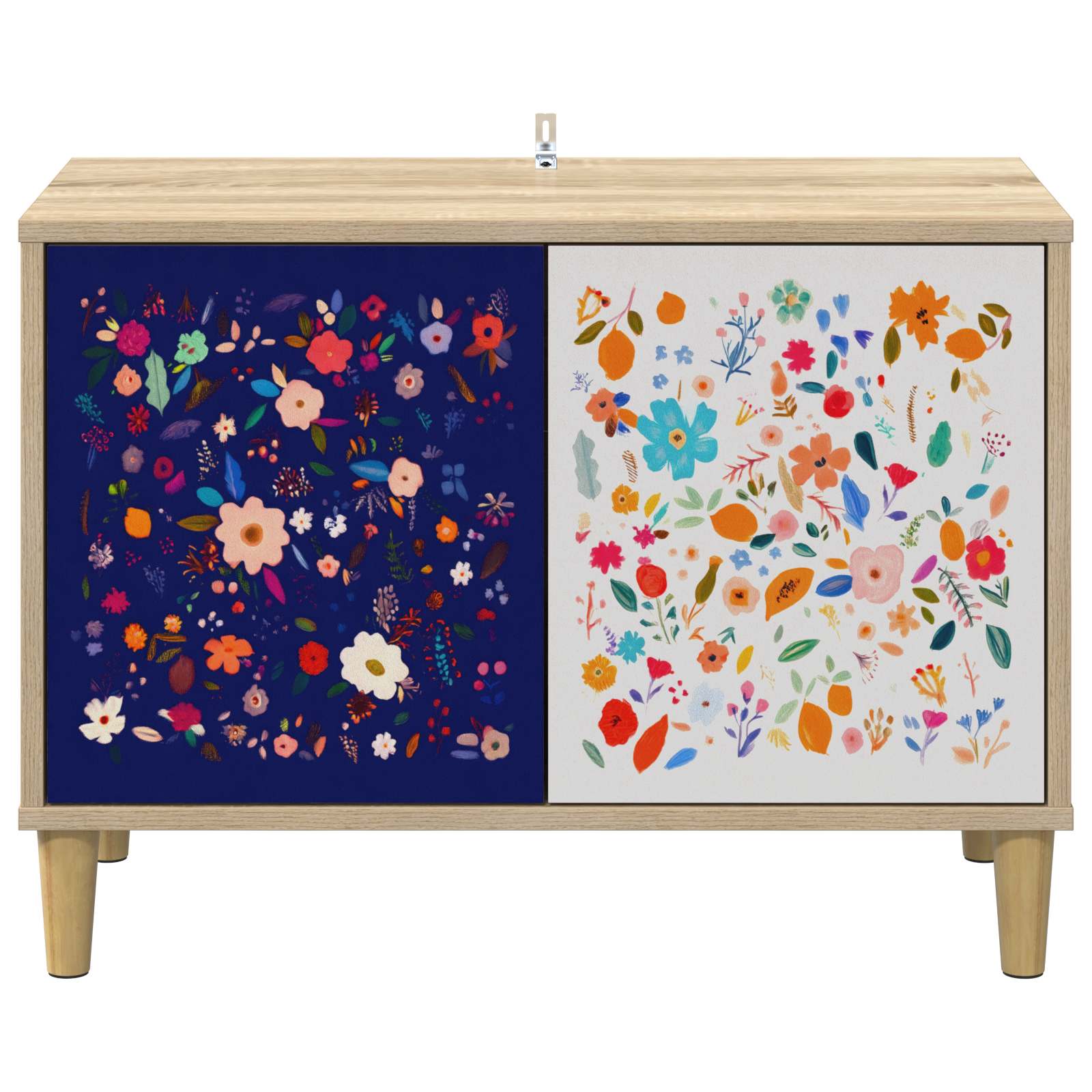 vidaXL TV Cabinet MAINZ 69 x 33 x 50 cm Sonoma Engineered Wood 5