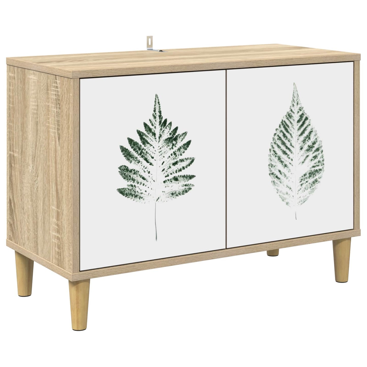 vidaXL TV Cabinet HANAU 69 x 33 x 50 cm Sonoma Engineered Wood 2