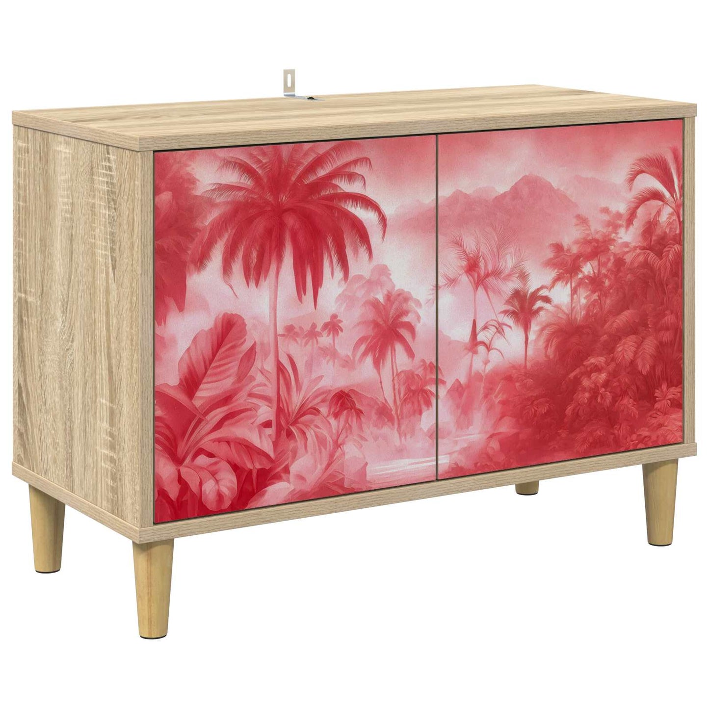 vidaXL TV Cabinet AACHEN 69 x 33 x 50 cm Sonoma Engineered Wood 2