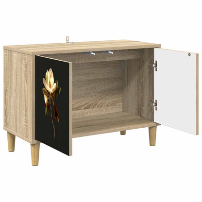 vidaXL TV Cabinet BREMEN 69 x 33 x 50 cm Sonoma Engineered Wood 3
