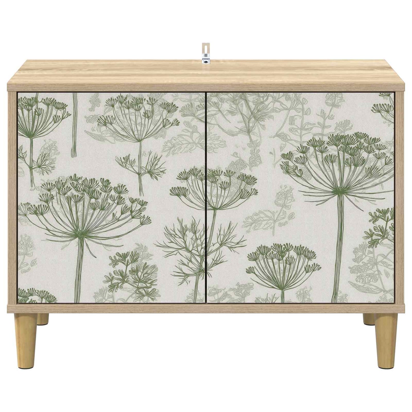 vidaXL TV Cabinet GOTHA 69 x 33 x 50 cm Sonoma Engineered Wood 4