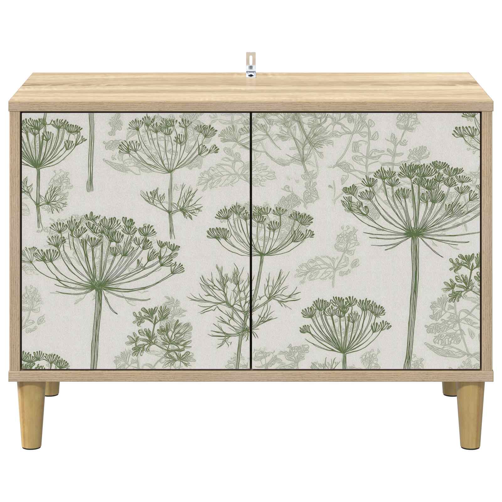 vidaXL TV Cabinet GOTHA 69 x 33 x 50 cm Sonoma Engineered Wood 4