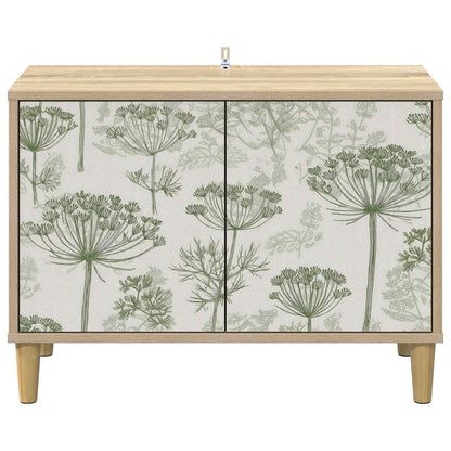 vidaXL TV Cabinet GOTHA 69 x 33 x 50 cm Sonoma Engineered Wood 4
