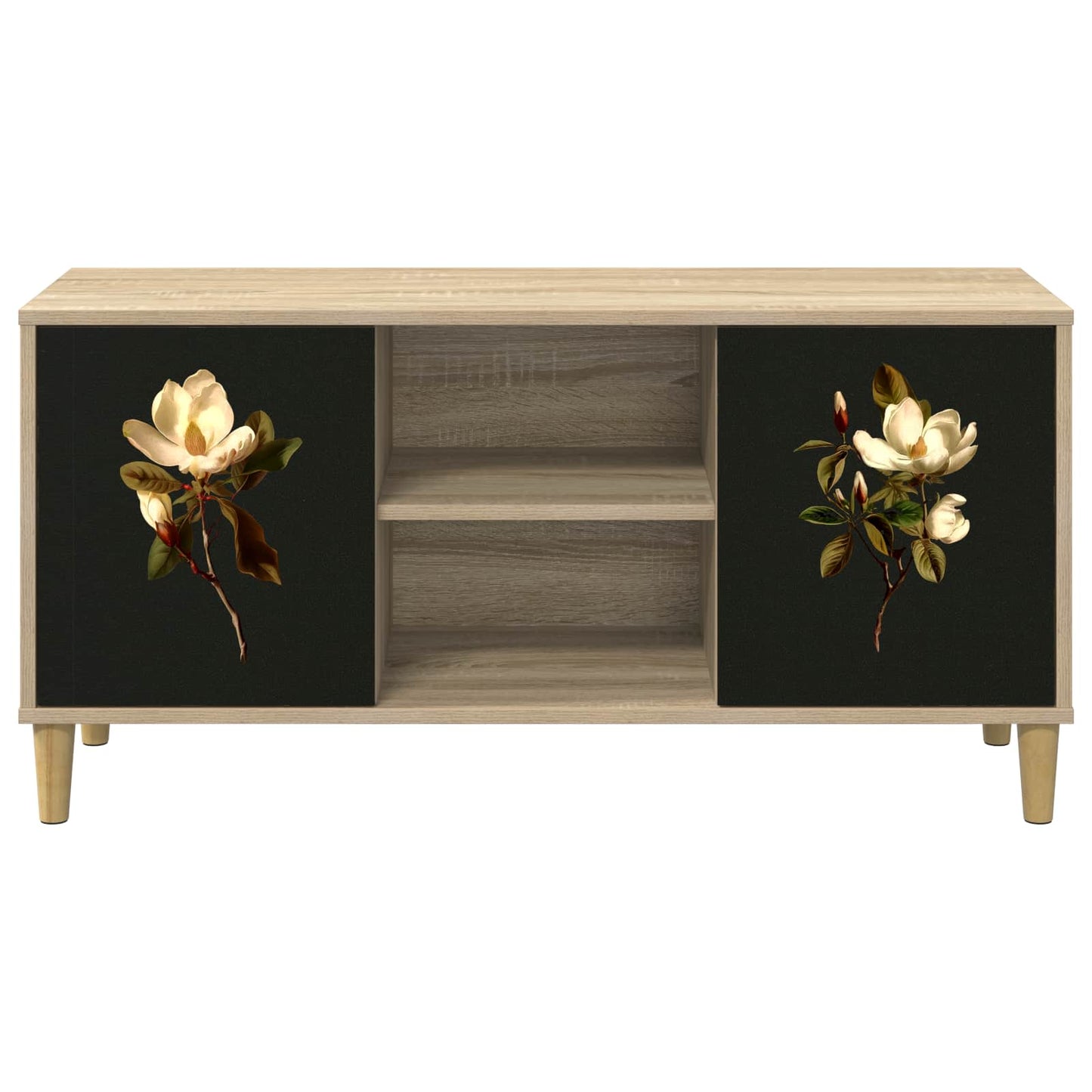 vidaXL TV Cabinet BREMEN 102 x 33 x 50 cm Sonoma Engineered Wood 4