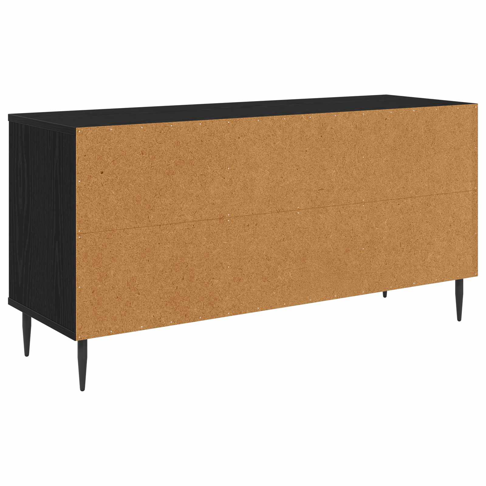 vidaXL TV Cabinet GOTHA 102 x 33 x 51 cm Black Oak Engineered Wood 5