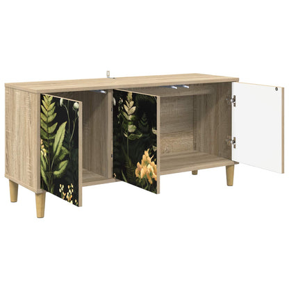 vidaXL TV Cabinet RHENEN 102 x 33 x 50 cm Sonoma Engineered Wood 3