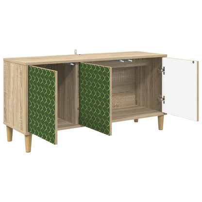 vidaXL TV Cabinet GELEEN 102 x 33 x 50 cm Sonoma Engineered Wood 3
