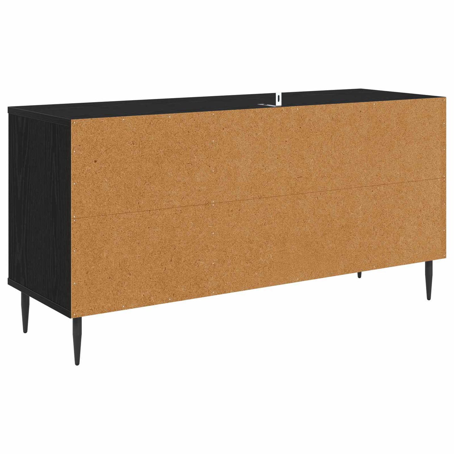 vidaXL TV Cabinet GELEEN 102 x 33 x 51 cm Black Oak Engineered Wood 5
