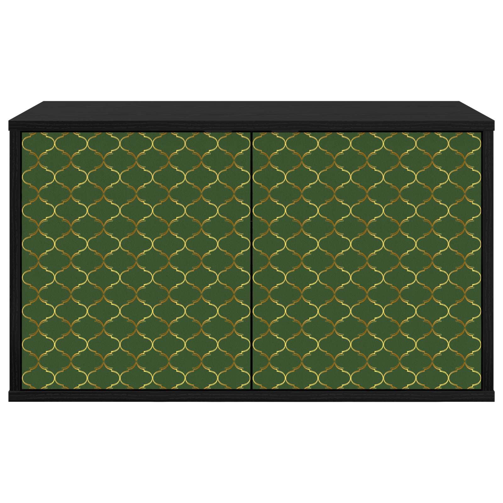 vidaXL Wall-mounted TV Cabinet GELEEN 69 x 33 x 40 cm Black Oak 3