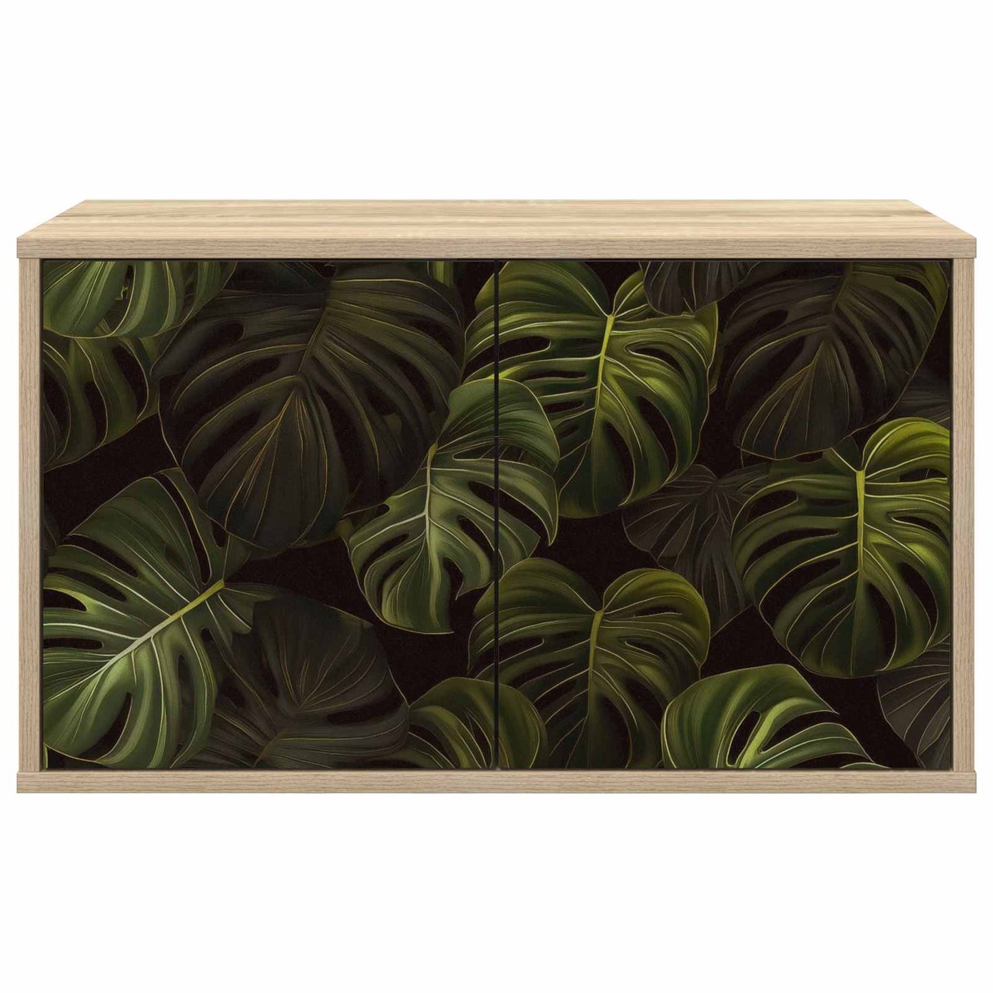 vidaXL Wall-mounted TV Cabinet ELBURG 69 x 33 x 40 cm Sonoma Oak 3