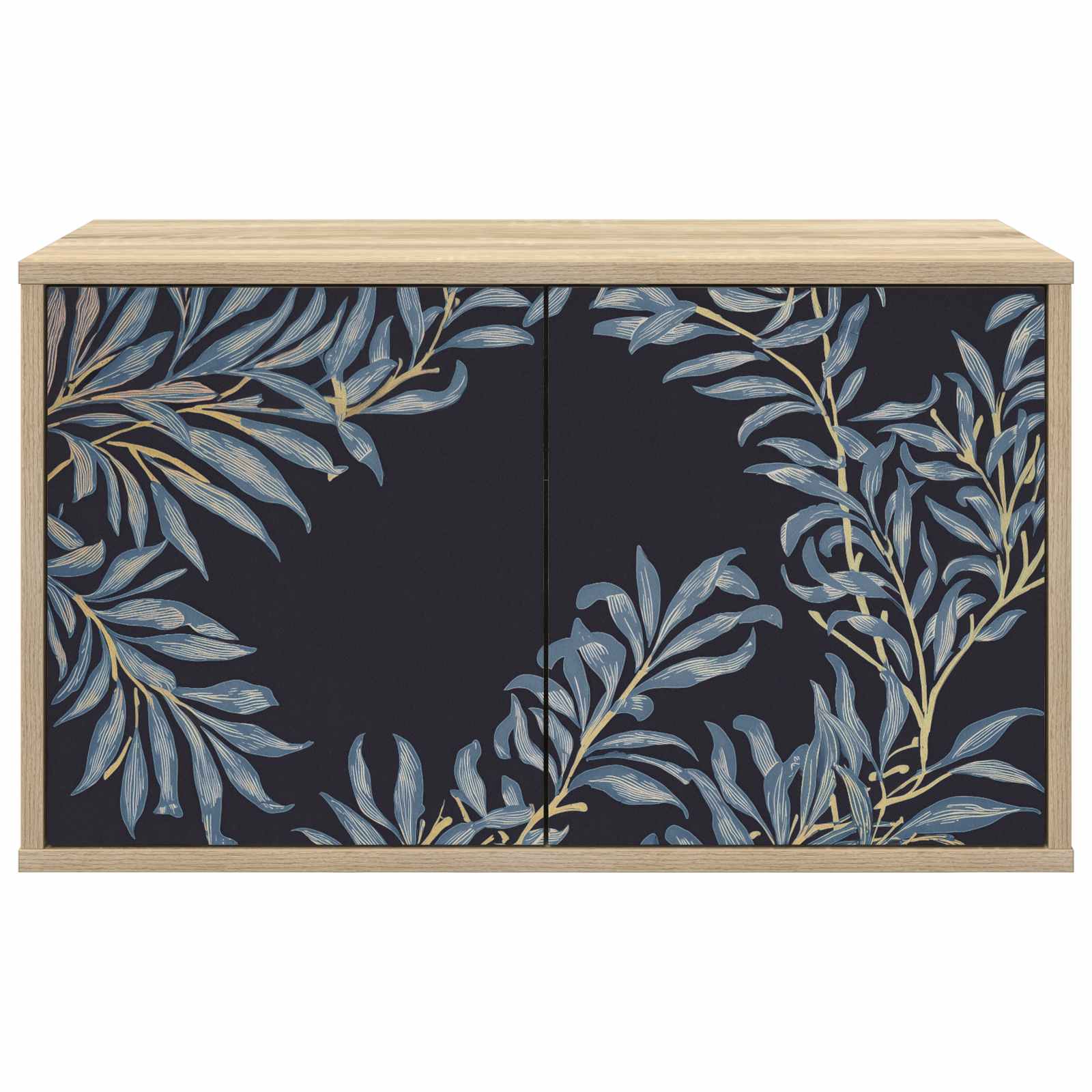 vidaXL Wall-mounted TV Cabinet DOKKUM 69 x 33 x 40 cm Sonoma Oak 4