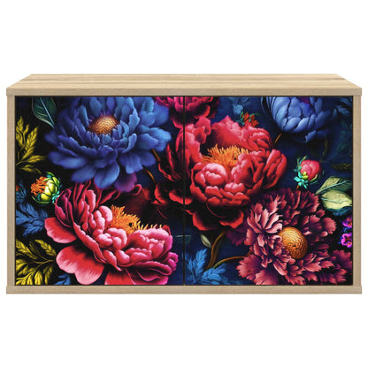 vidaXL Wall-mounted TV Cabinet KIEL 69 x 33 x 40 cm Sonoma Oak 3
