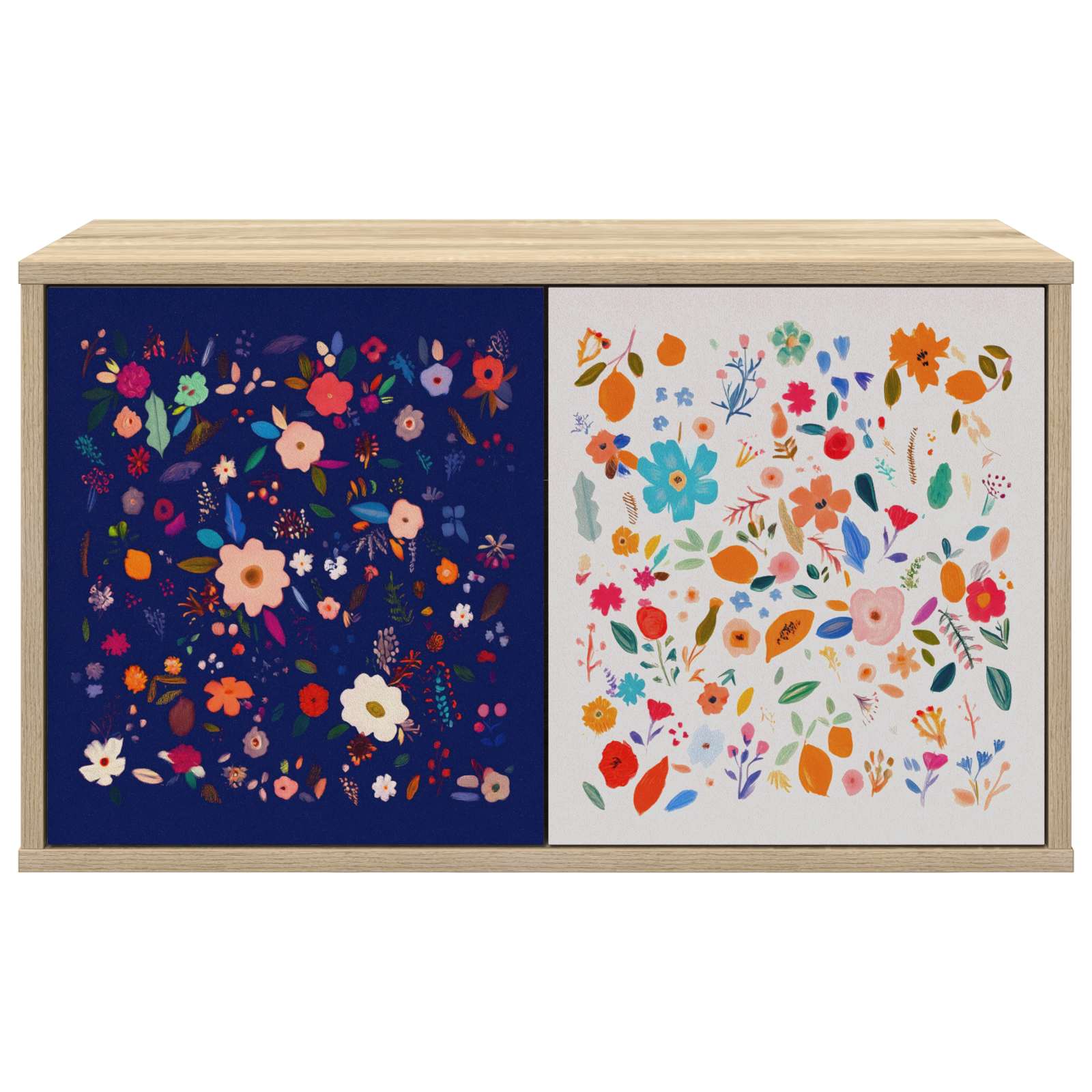 vidaXL Wall-mounted TV Cabinet MAINZ 69 x 33 x 40 cm Sonoma Oak 3