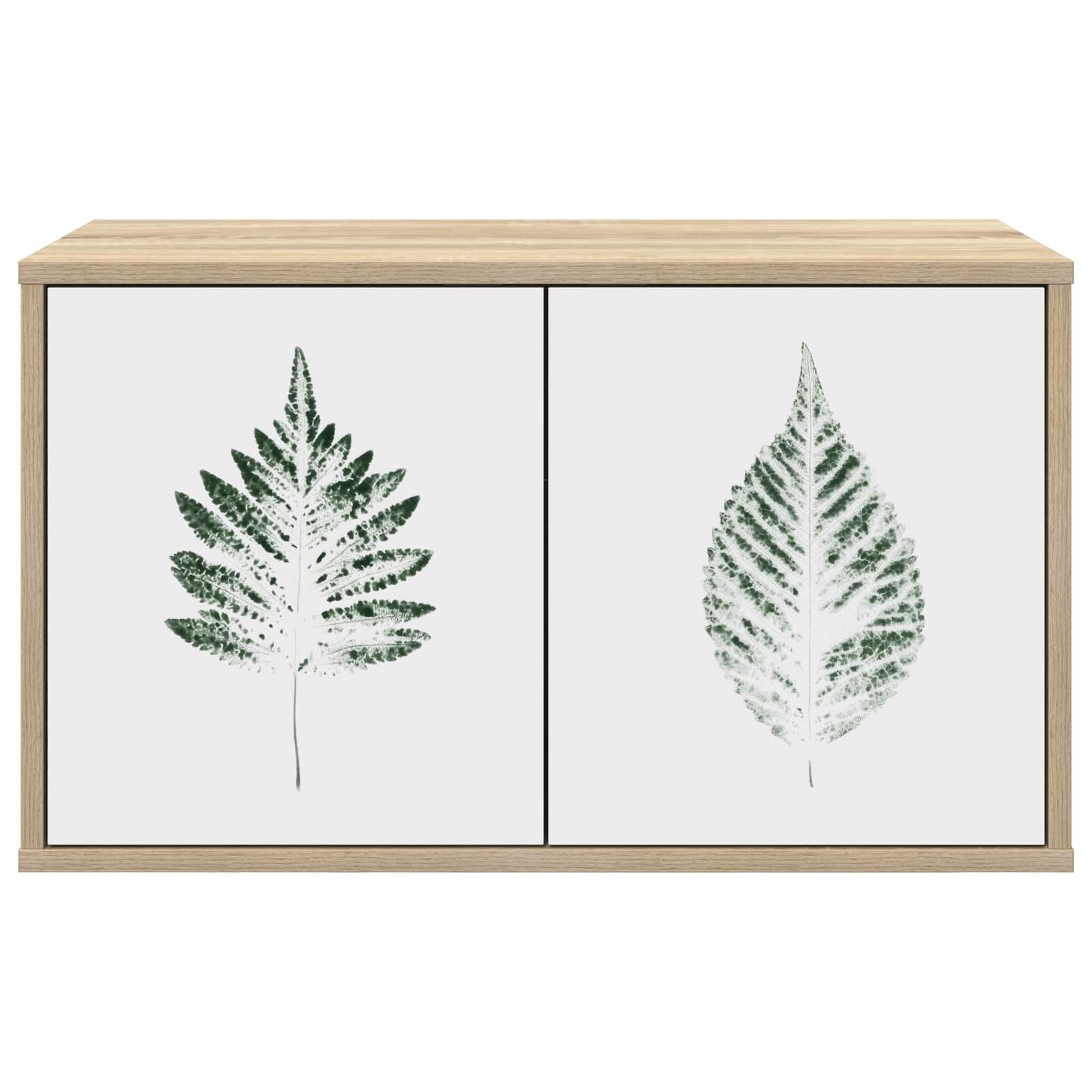 vidaXL Wall-mounted TV Cabinet HANAU 69 x 33 x 40 cm Sonoma Oak 3