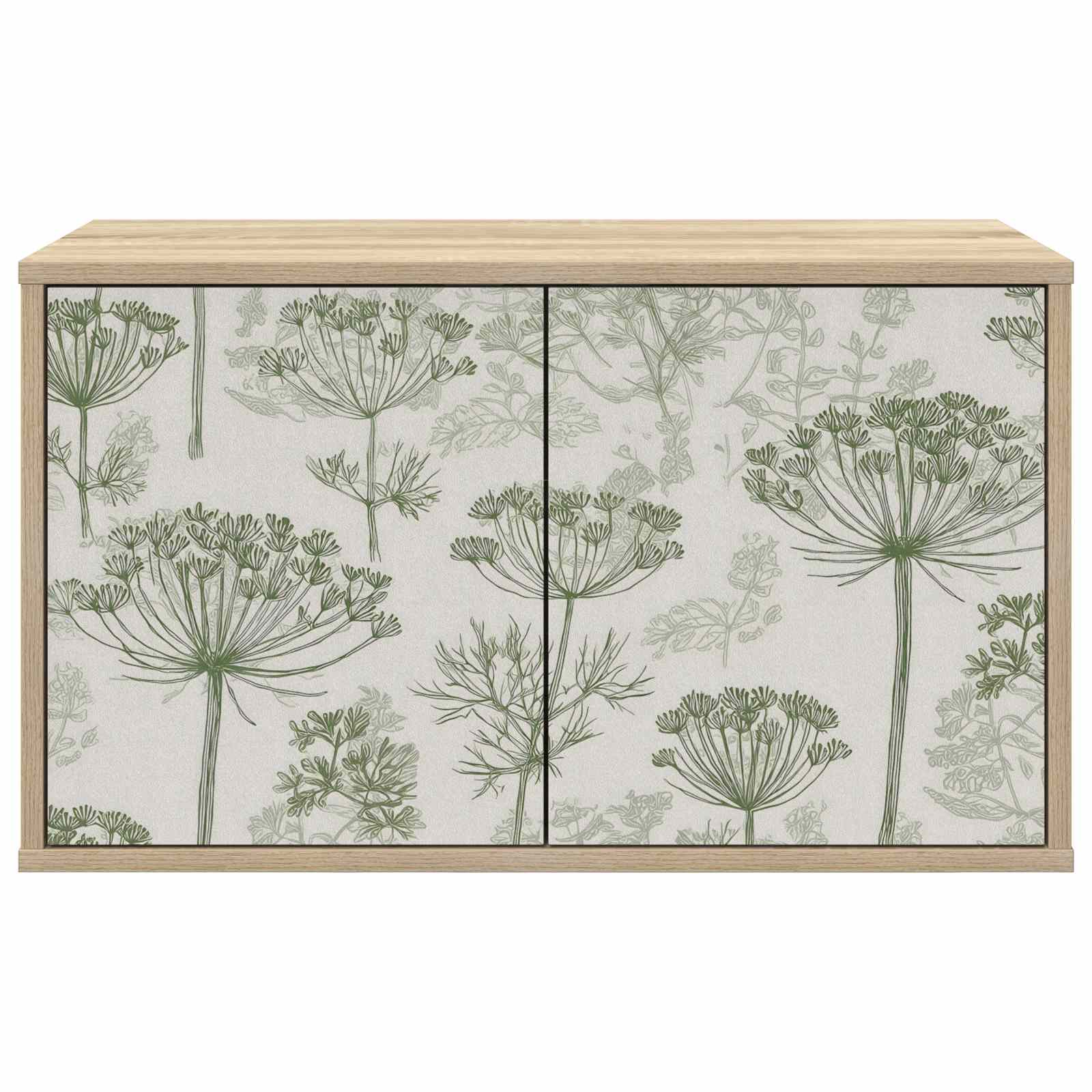 vidaXL Wall-mounted TV Cabinet GOTHA 69 x 33 x 40 cm Sonoma Oak 3