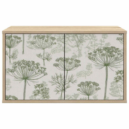 vidaXL Wall-mounted TV Cabinet GOTHA 69 x 33 x 40 cm Sonoma Oak 3