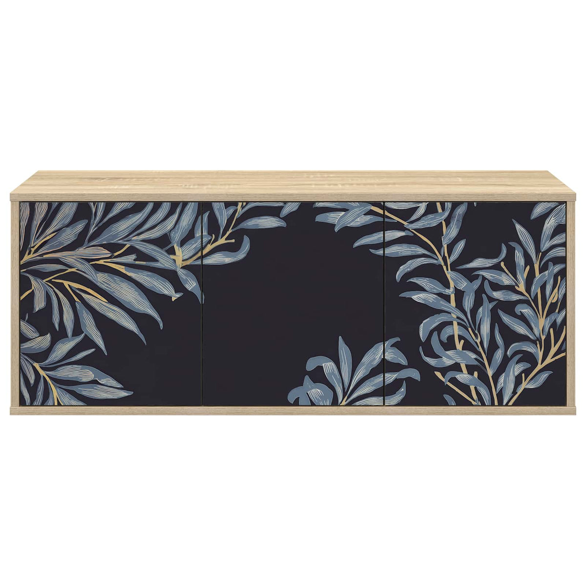 vidaXL Wall-mounted TV Cabinet DOKKUM 102 x 33 x 40 cm Sonoma Oak 4
