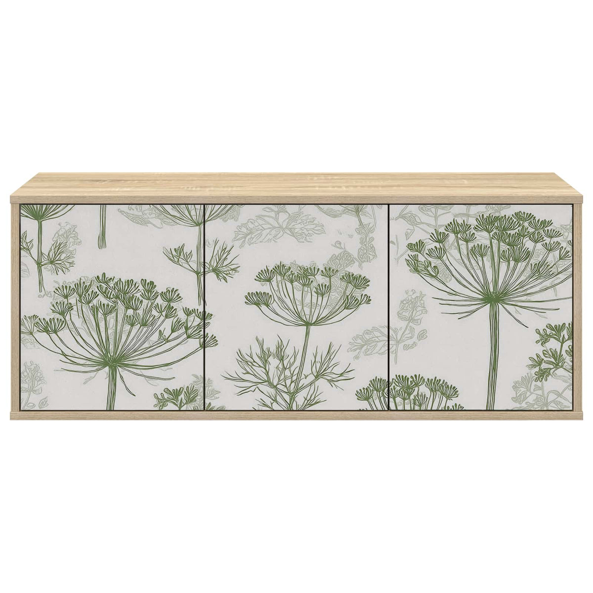 vidaXL Wall-mounted TV Cabinet GOTHA 102 x 33 x 40 cm Sonoma Oak 4
