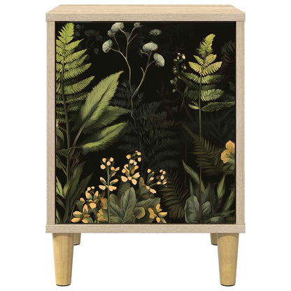 vidaXL Bedside Cabinet RHENEN 2 pcs Sonoma Oak 36 x 33 x 50 cm 6