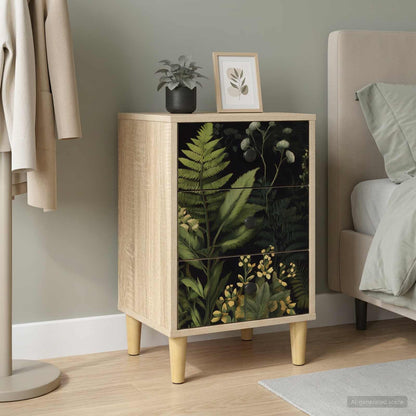 vidaXL Bedside Cabinet RHENEN Sonoma Oak 36 x 33 x 60 cm 1